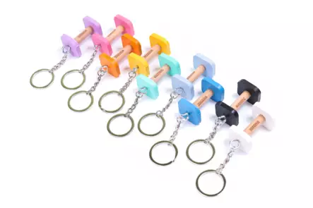 Wooddog noutokapula avaimenperä roosa - Omistajan tarvikkeet - 1734 - 1