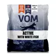 VOM Active valkoinen kala koiran täysravinto raakaruokapullat 560 g - VOM raakaruoat koirille - 5614 - 1