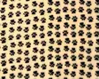 Vetbed karva-alusta beige ruskeat tassut 75 x 100 cm - Koiran pedit ja alustat - 6424 - 1