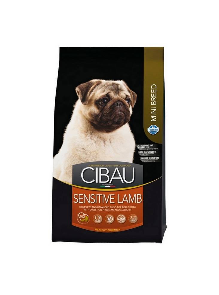 Cibau Sensitive Lamb Mini Breed 0,8 kg - Cibau kuivaruoat koiralle - 3084 - 1