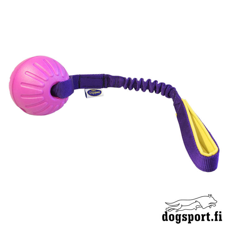 D&C Foam pallo joustokahvalla fuchsia, iso - Narupallot ja pallot - 1644 - 1