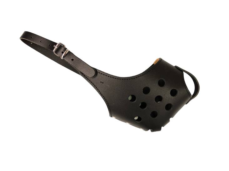 D&C Kevyt nahkakoppa koko 1 - Nahkaiset kuonokopat koiralle - 4614 - 1