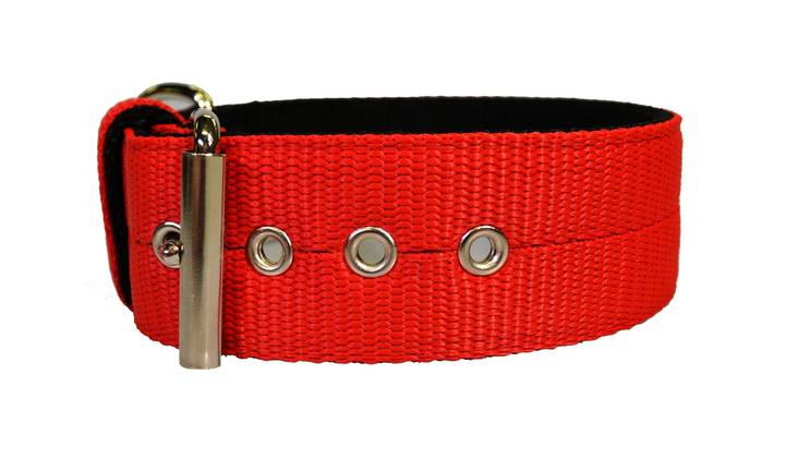 EL PERRO Solkipanta leveä punainen 55 cm - Koiran tekstiilipannat - 1334 - 1