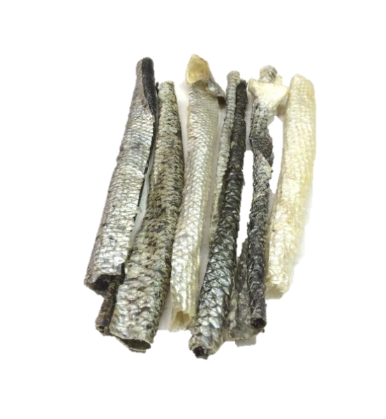 Kuivatut lohennahkapalat 100 g - Kuivatut herkut - 4864 - 1