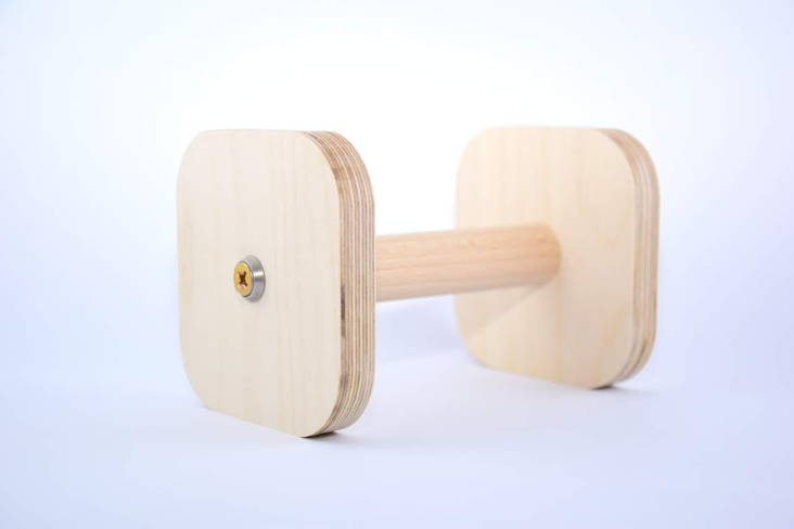 Wooddog kapula paksu laippa puinen S - TOKO-noutokapulat - 4034 - 1