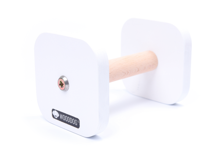 Wooddog noutokapula paksu laippa valkoinen S - TOKO-noutokapulat - 5164 - 1