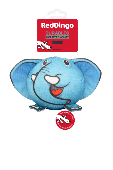 RedDingo Durables Ball Eric the Elephant koiran pallo pehmolelu - Koiran pehmolelut - 5984 - 1