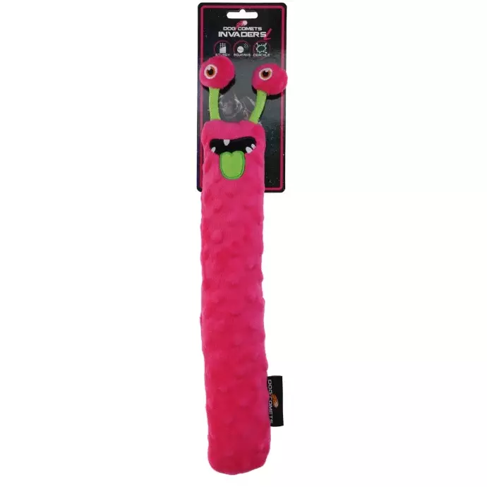 Dog Comets Invaders L pinkki - Koiran pehmolelut - 6354 - 1