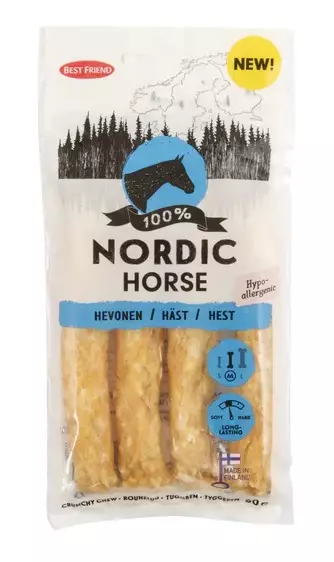 Best Friend Nordic Hypoallergenic hevonen rouheluu 4 kpl - Nahkaluut - 2704 - 1