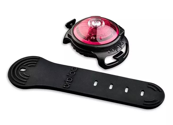 Orbiloc Dual turvavalo pinkki - Koiran huomiovalot - 1304 - 1