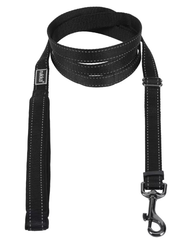 Rukka Pets Bliss talutin musta S - Koiran tekstiilitaluttimet - 5404 - 1