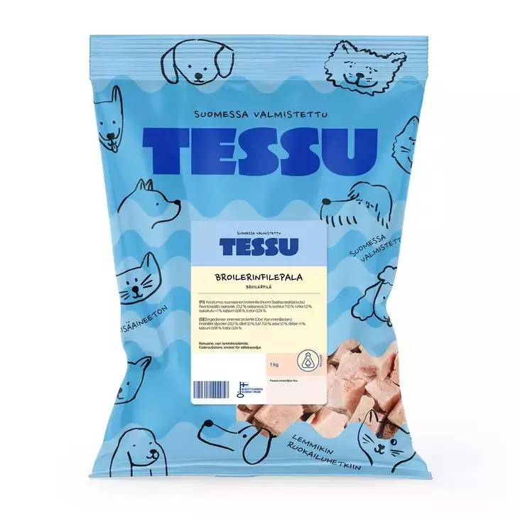 Tessu Broilerinfilepala 1 kg - Tessu - 1484 - 1
