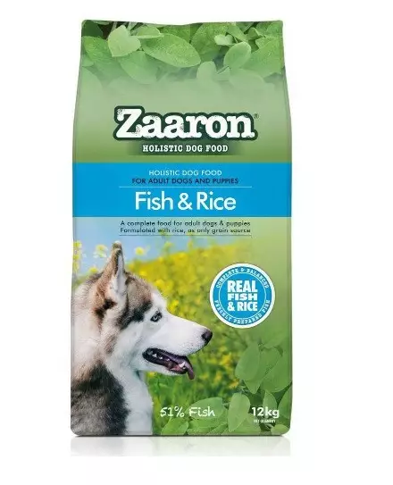 Zaaron Holistic Fish & Rice PÄIVÄYS LÄHESTYY - Zaaron kuivaruoat koiralle - 5694 - 1