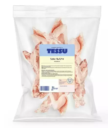 Tessu Possun rustot 1 kg - Pakasteluut - 2805 - 1