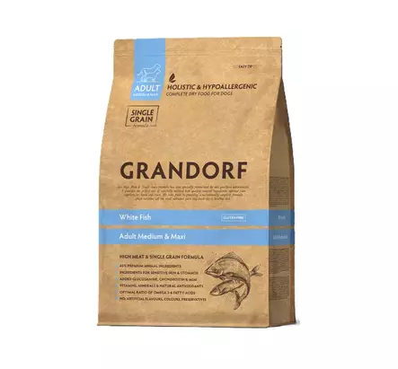 Grandorf Adult Medium & Maxi White Fish 3 kg - Grandorf - 6365 - 1