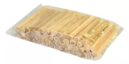 Naudan puristepatukka 12,5 cm 50 kpl - Nahkaluut - 175 - 2