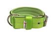 EL PERRO Solkipanta fleecellä leveä lime 55 cm - Koiran tekstiilipannat - 4525 - 1