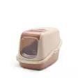 Savic Nestor katettu kissanhiekkalaatikko champagne rose-tuscan red - Kissanvessat ja hiekkalaatikot - 2495 - 1