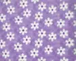 Vetbed karva-alusta Daisy liila valkoisilla kukilla 75 x 100 cm - Koiran pedit ja alustat - 6425 - 1