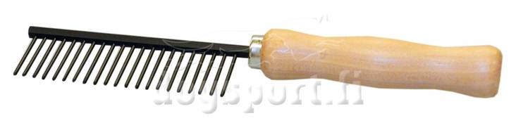 D&C Kampa puukahvalla - Koiran kammat - 925 - 1