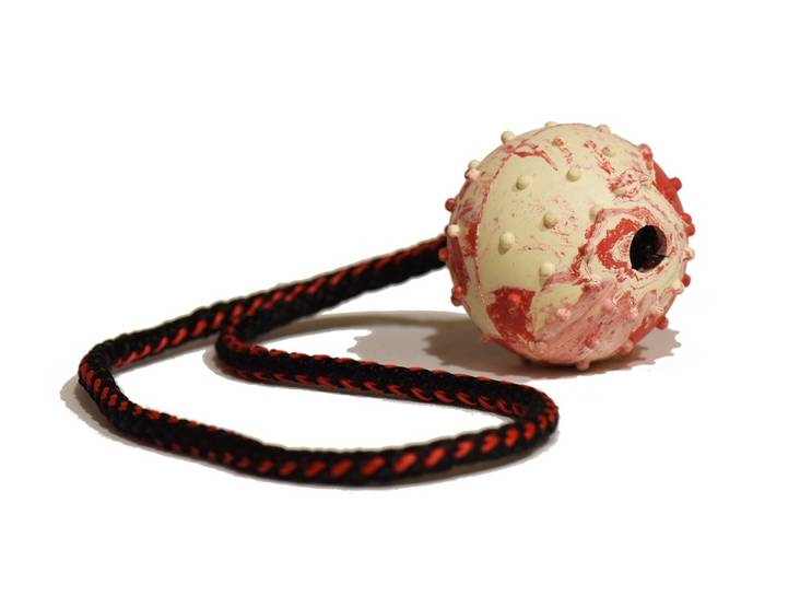 D&C Täyskumipallo 50 mm narulenkki - Narupallot ja pallot - 15 - 1