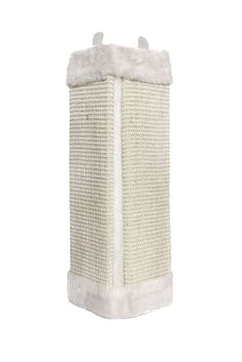 Dogman Raapimalauta kulmaan valkoinen 51 cm - Kiipeily- ja raapimapuut - 4445 - 1