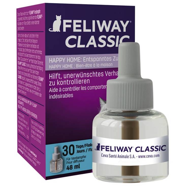 Feliway Classic Täyttöpullo haihduttimeen 48 ml - Rauhoittavat tuotteet - 1835 - 1