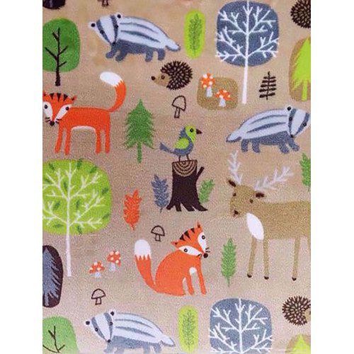 Juunik makuualusta, metsän eläimet : Koko - M - Koiran pedit ja alustat - 1135 - 1