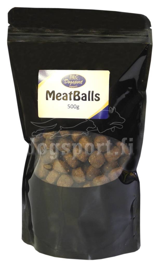Meatballs puolikostea makupala koiralle 500 g - Koulutusherkut - 185 - 1