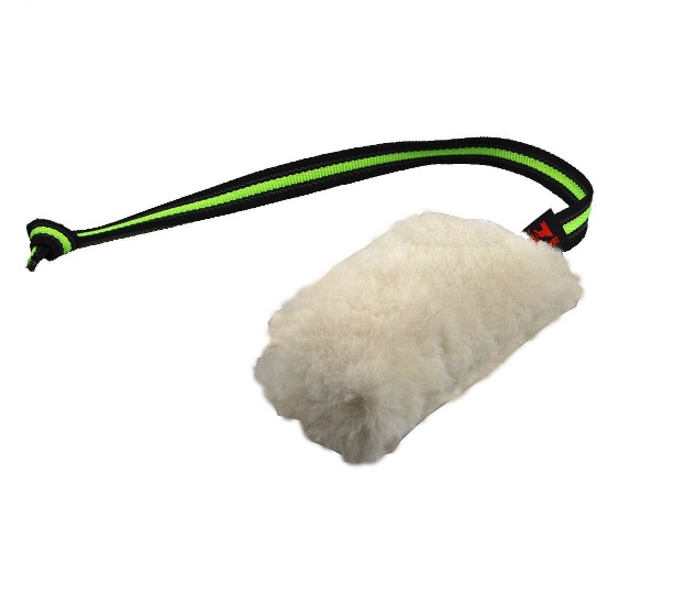 Fylle Får täytetty lampaankarvapatukka gripillä - Karvalelut - 3075 - 1