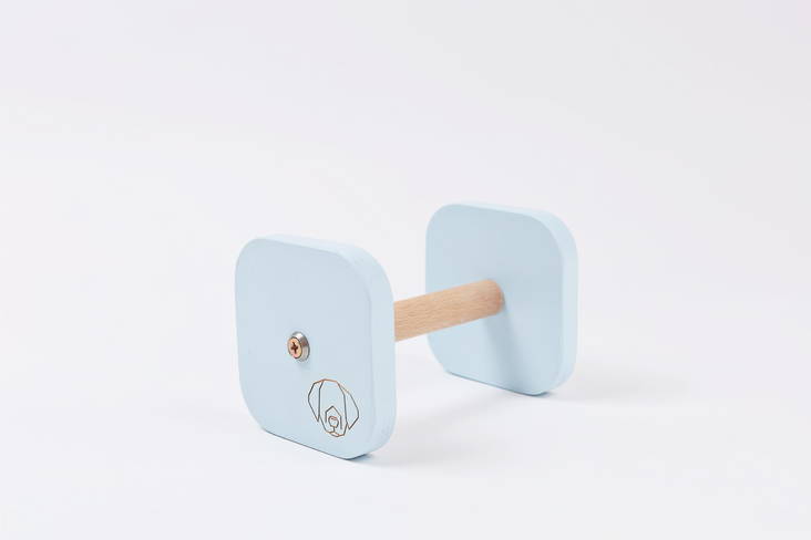 Wooddog noutokapula paksu laippa vaaleansininen S POISTUVA TUOTE - TOKO-noutokapulat - 1685 - 1