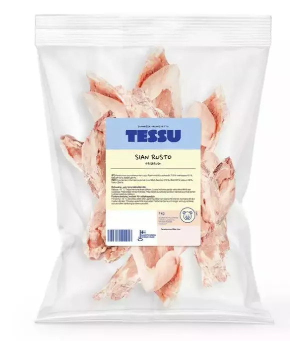 Tessu Possun rustot 1 kg - Pakasteluut - 2805 - 1