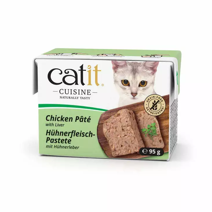 Catit Cuisine kana paté & maksa viljaton kissan märkäruoka 95 g - Catit märkäruuat kissoille - 5835 - 1