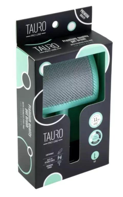 Tauro muovinen karsta 11 mm piikeillä large HARD minttu - Koiran karstat - 6245 - 1