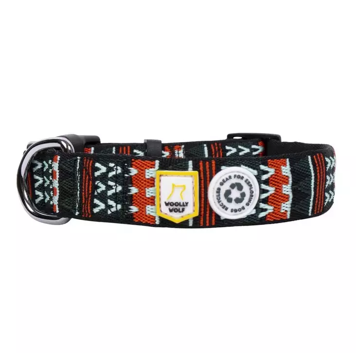 Woolly Wolf Woodland panta XS - Koiran tekstiilipannat - 6295 - 1