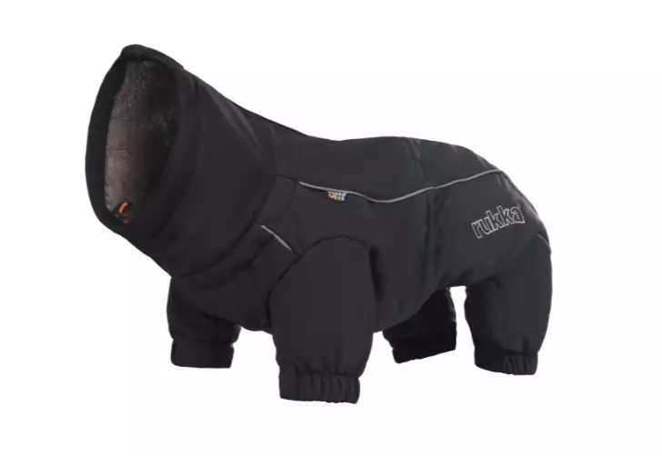 Rukka Pets Thermal Overall SHORT LEGS koiran softshell-haalari musta - Koiran takit - 6495 - 1