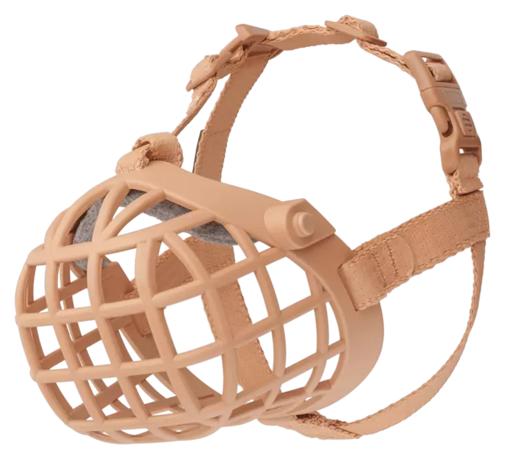 Baskerville Wide Fit kuonokoppa koko 1 - Muoviset kuonokopat koiralle - 5565 - 1