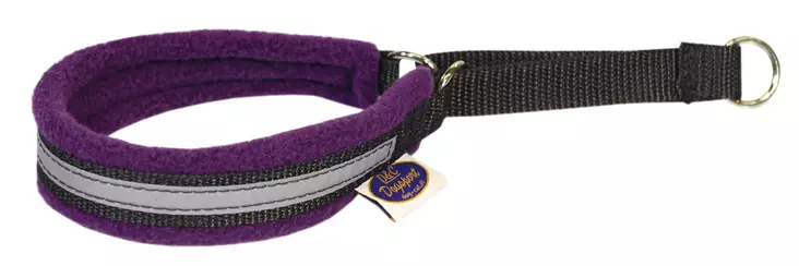 D&C Fleecepanta 45-55 cm liila - Koiran tekstiilipannat - 145 - 1