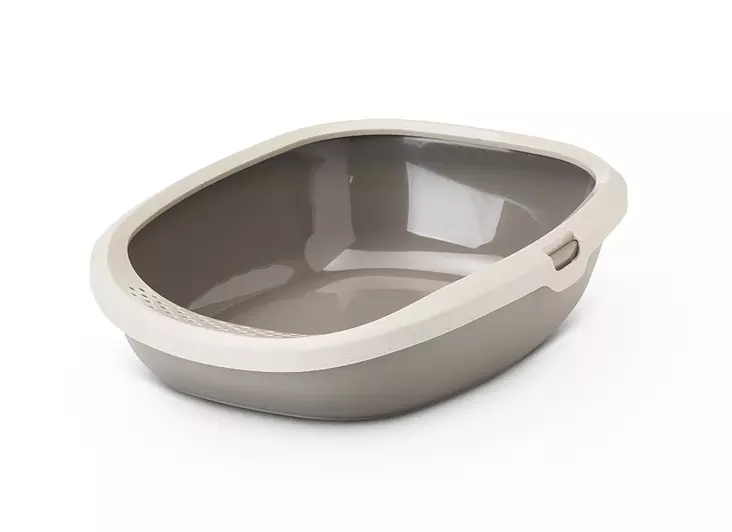 Savic Gizmo kissan hiekkalaatikko beige 44 x 35,5 x 12,5 cm - Kissanvessat ja hiekkalaatikot - 2645 - 1