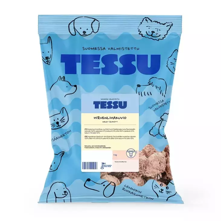 Tessu Hirvenlihakuvio 1 kg - Tessu - 3365 - 1
