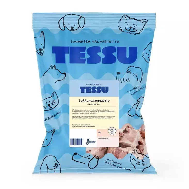 Tessu Possunlihakuutio 1 kg - Tessu - 1485 - 1