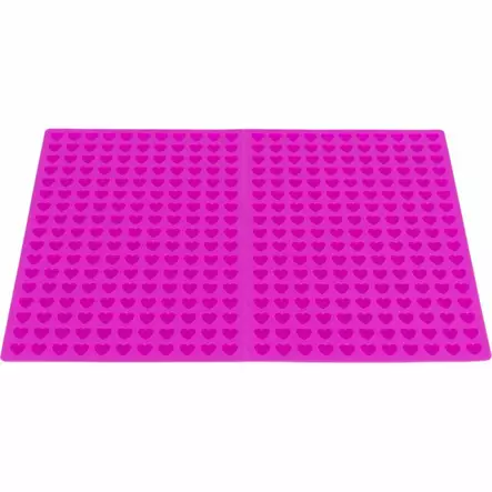 Trixie Leivontamuotti koiran ja kissan nameille pinkki sydänkuviolla - Koiran kupit ja ruokailualustat - 2536 - 1