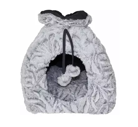 Ozami Cat Igloo Sissela harmaa - Kissan pedit - 5626 - 1