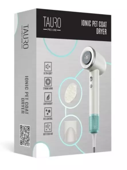 Tauro fööni integroidulla ioniteknologialla valkoinen - Kuivaimet - 5746 - 2