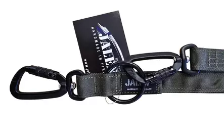 Jalèn Milspec monitoimitalutin 3 m Twistlock -lukoilla oliivi - Koiran tekstiilitaluttimet - 5756 - 2