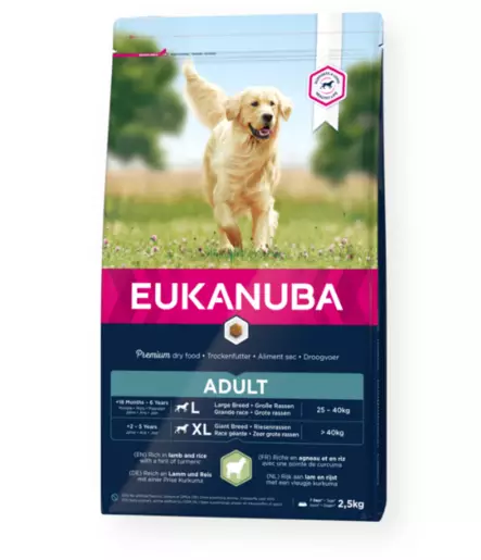 Eukanuba Adult Large Lamb&Rice 12 kg - Eukanuba kuivaruoat koiralle - 6206 - 1