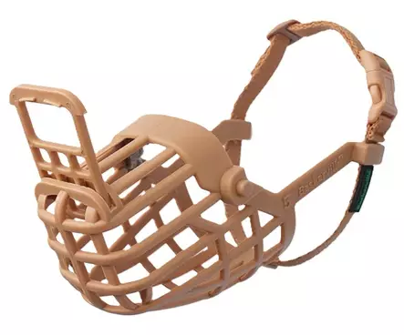 Baskerville Classic kuonokoppa koko 1 - Muoviset kuonokopat koiralle - 5566 - 2