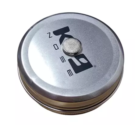 D&C Nose work purkki keskikoko alumiini magneetilla - Nosework purkit - 5506 - 2