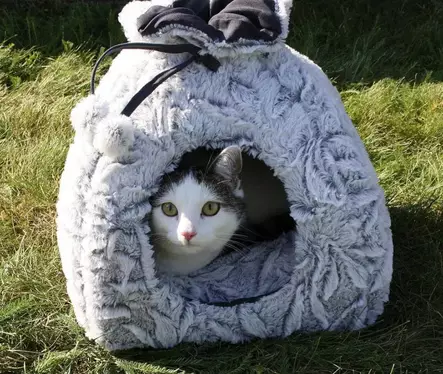 Ozami Cat Igloo Sissela harmaa - Kissan pedit - 5626 - 2