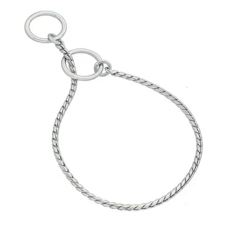 Snake näyttelyketju hopea 40 cm - Näyttelypannat koiralle - 2686 - 1